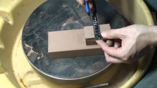 砥石作り Making a whetstone 12 [upl. by Lyred]