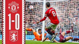 Our Portuguese Magnifico 💫  Man Utd 10 Aston Villa  Highlights [upl. by Barde]