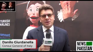 CG Danilo Giurdanella Celebrates Week of Italian Language [upl. by Elison309]