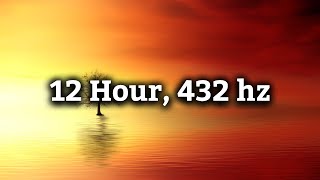 12 Hour 432 hz Pure Tone  Healing Frequency  No Music  Black Screen [upl. by Ia]