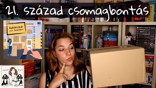 21 század kiadó raktárvásár csomagbontás  Book haul [upl. by Ettelorahc]