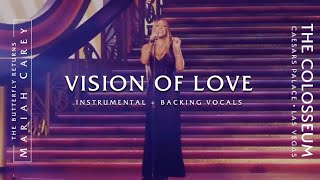 Mariah Carey  Vision of Love Live Instrumental w Backing Vocals The Butterfly Returns [upl. by Coulombe]