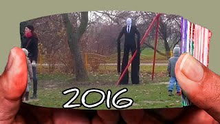 Evolution of Slenderman  Flipbook [upl. by Llertnov53]