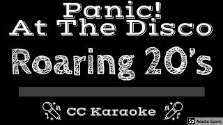 Panic At The Disco • Roaring 20s CC Karaoke Instrumental Lyrics [upl. by Kaiser]