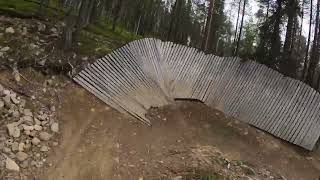 Santas Cabin I Levi Bike Park  Levi Lapland Finland [upl. by Marve]