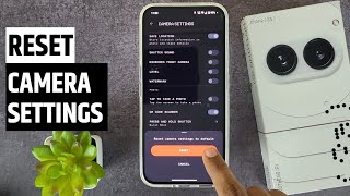 how to reset camera app settings in nothing phone 2a [upl. by Reece]