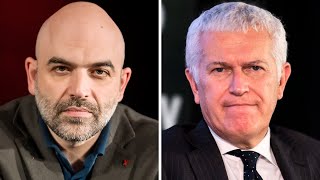 BELPIETRO PICCHIA DURO CONTRO SAVIANO “IL SUO VITTIMISMO SFACCIATO È INSOPPORTABILE” [upl. by Baiel438]