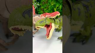 Spinosaurus Bites T Rex dinosaurs [upl. by Leterg]