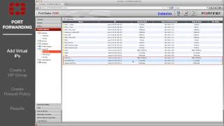 FortiGate Port Forwarding [upl. by Burrus]