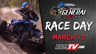 2022 GNCC Live Round 3  The Specialized General ATVs [upl. by Esorbma]