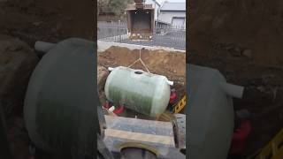 Massive septic tank installation process [upl. by Davy]