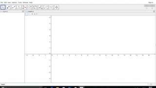 Construction of Thales Theorem on GeoGebra [upl. by Anyahs990]