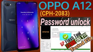 oppo a12 unlock tool pin and password pattern  oppo cph 2083 unlock tool safe format [upl. by Anitsuga6]