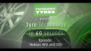 Tyre technology in 60 seconds Nokian WSI and DSI [upl. by Alethea]