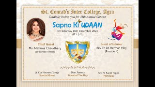 35th Annual Day  StConrads Inter CollageAgra 20232024 [upl. by Abas]