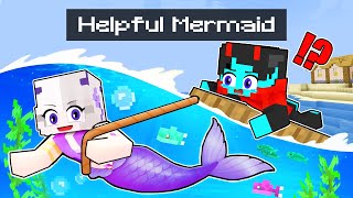 Best of Minecraft  Helpful Mermaid Story [upl. by Atsira570]