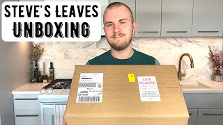 Steves Leaves Houseplant Unboxing 2021 [upl. by Yerkovich]