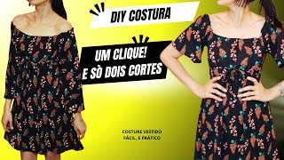 🪄COMO FAZ VESTIDO CIGANINHA FÁCIL Luciete Vasconcelos [upl. by Roderica]