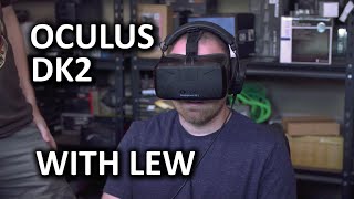 Oculus Rift DK2 Overview and Impressions  Featuring Lew from UnboxTherapy [upl. by Assiren]