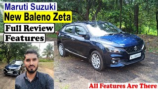 Maruti Suzuki New Baleno Zeta Detailed Review ll എല്ലാ Features ഉള്ള Baleno യിലെ Middle Variant [upl. by Demmy]