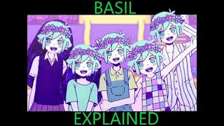 OMORI BASIL EXPLAINED SPOILERS [upl. by Ellehcrad]