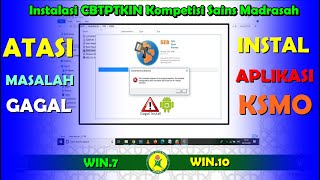 Cara Mengatsi Gagal Instal Aplikasi KSMO II safe exam browser [upl. by Trebliw]