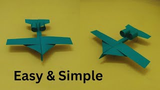 Personal Paper Aircraft  Paper plane making [upl. by Naenaj801]