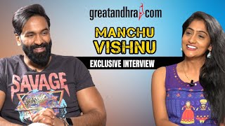 Manchu Vishnu Exclusive Interview  Mosagallu Movie 2021  Greatandhra [upl. by Krystyna]