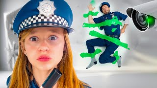 Nastya und eine neue Geschichte einer Polizei Verfolgungsjagd mit ihrem Partner [upl. by Ecyrb]