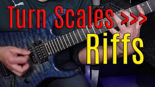 GC14 Mixolydian  How to turn modes in to Riffs [upl. by Noyrb905]