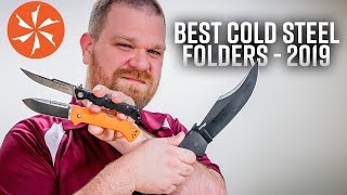 The Best Cold Steel Folding Pocket Knives in 2019 Available at KnifeCentercom [upl. by Bensen]