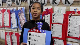 Lawton Public Schools Carriage Hills Veterans Day Tribute [upl. by Suchta]