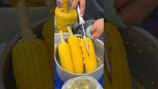 Satisfying Corn Peeling Skills [upl. by Akemrej]