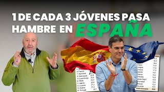 1 de cada 3 jóvenes pasa hambre en España [upl. by Scarface894]