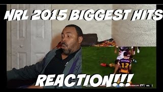 NRL 2015 BIGGEST HITS REACTION [upl. by Tessa291]