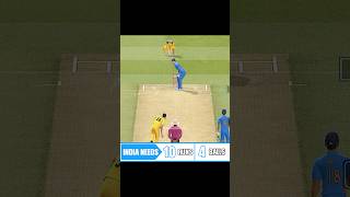 10 runs in 6 balls india Needs against Australia  Real Cricket 24 [upl. by Haleak]