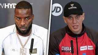 Lawrence Okolie vs Michal Cieslak • FULL FINAL PRESS CONFERENCE  Eddie Hearn amp DAZN Boxing [upl. by Gathers]