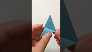 How to Fold an Easy and Beautiful Flower In 2 Minutes  Origami with Josie diy papercraft [upl. by Marlen]