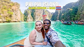 PHI PHI ISLANDS THAILAND TRAVEL VLOG SNORKLING LONG TAIL BOAT RIDE amp MORE 🇹🇭 [upl. by Casia519]