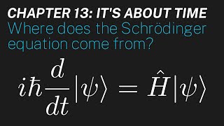 Ch 13 Where does the Schrödinger equation come from  Maths of Quantum Mechanics [upl. by Ain]