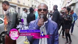 LES ARTISTES ET AMIS DE PAPA WEMBA LUI RENDENT HOMMAGE SUR DICARSON ONE SHOW [upl. by Justis358]