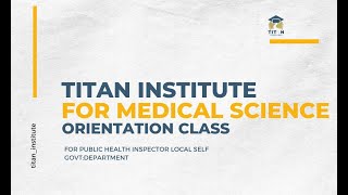 PHI  FREE ORIENTATION CLASS  TITAN INSTITUTE [upl. by Flower]