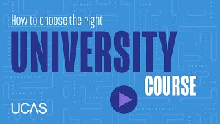 How to choose the right university course [upl. by Pisarik]