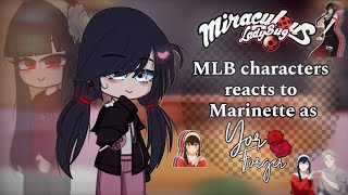 MLB reacts to Marinette as Yor Forger GCRV Miraculous Ladybug x SpyxfamilyAU Gacha Club [upl. by Fitzpatrick449]