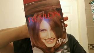 Revlon colorsilk light brown hair dye results are IN [upl. by Nollaf]