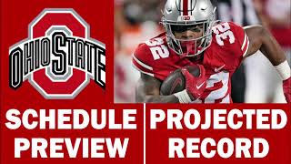 Ohio State Football 2024 Schedule Preview amp Record Projection [upl. by Clarise357]