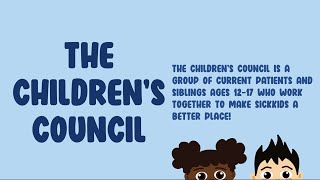 What is the SickKids Children’s Council [upl. by Javed]