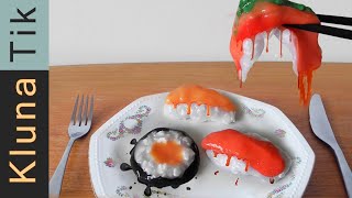 Fermented slime Sushi YES or NO Unintentional ASMR [upl. by Stannwood]