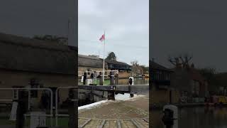 Arriving at Stoke Bruerne village on the Grand Union canal on my walk to Blisworth narrowboat walk [upl. by Lenhart]