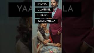 Usuraiya Tholachen💖Tamil Album Song 💖Full Screen Whatsapp Status💖ATH [upl. by Wynn]